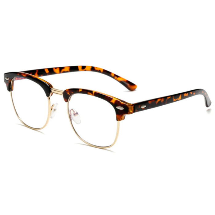 Sophie Moda Anti-Blue Light Classic Half Rim Optical Frame