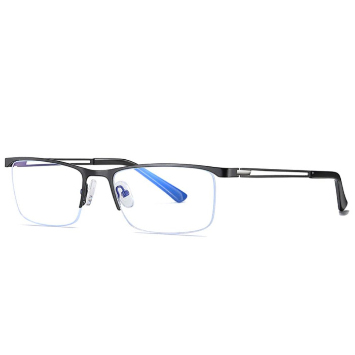 Sophie Moda Anti-Blue Light Ultra Slim Half Metal Frame