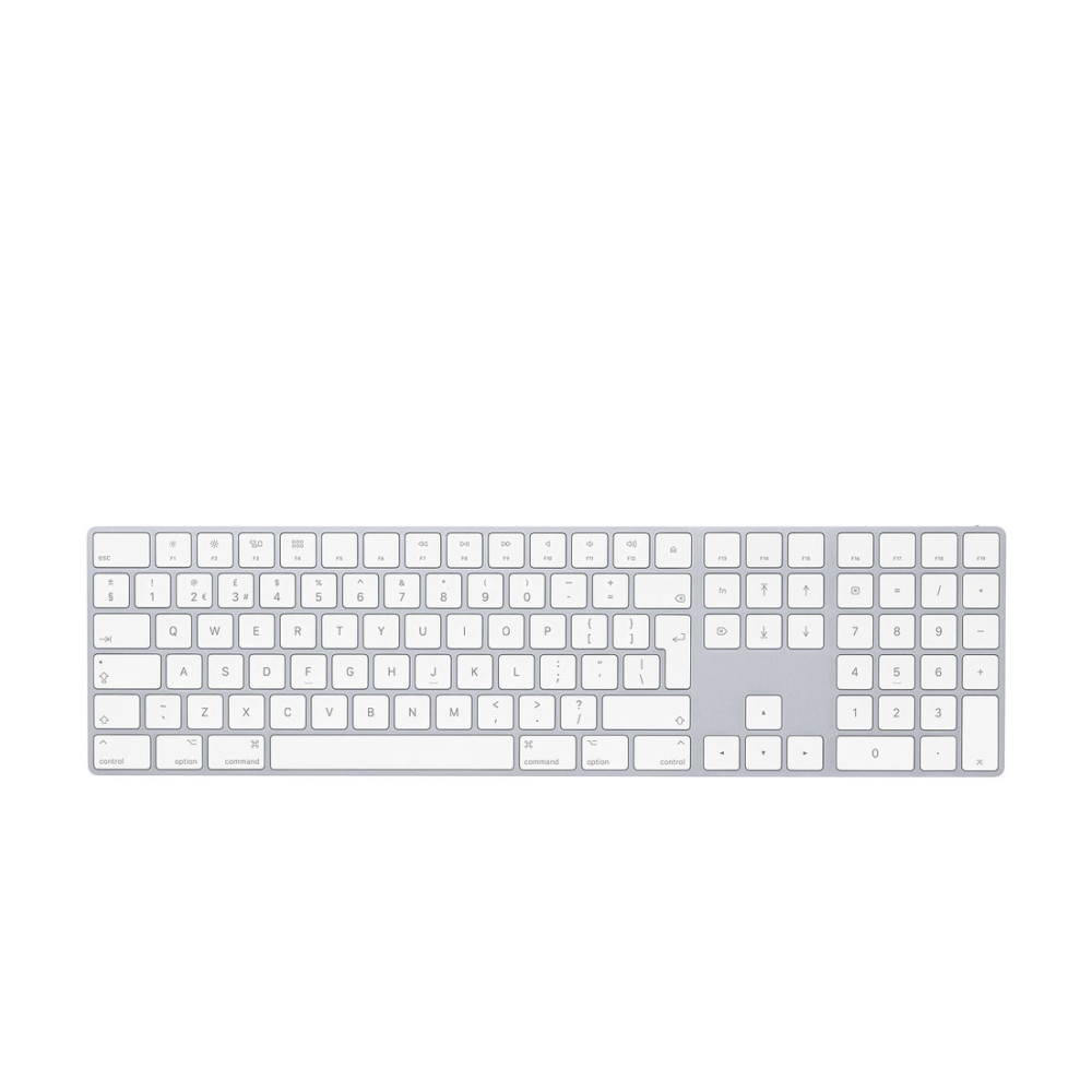 apple keyboard with keypad