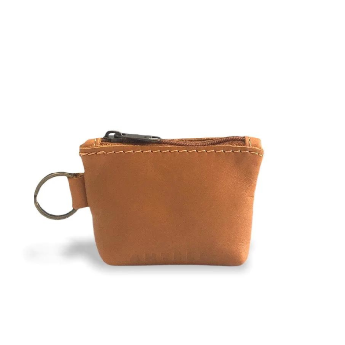 Antelo Rory Leather Airpod zip pouch 