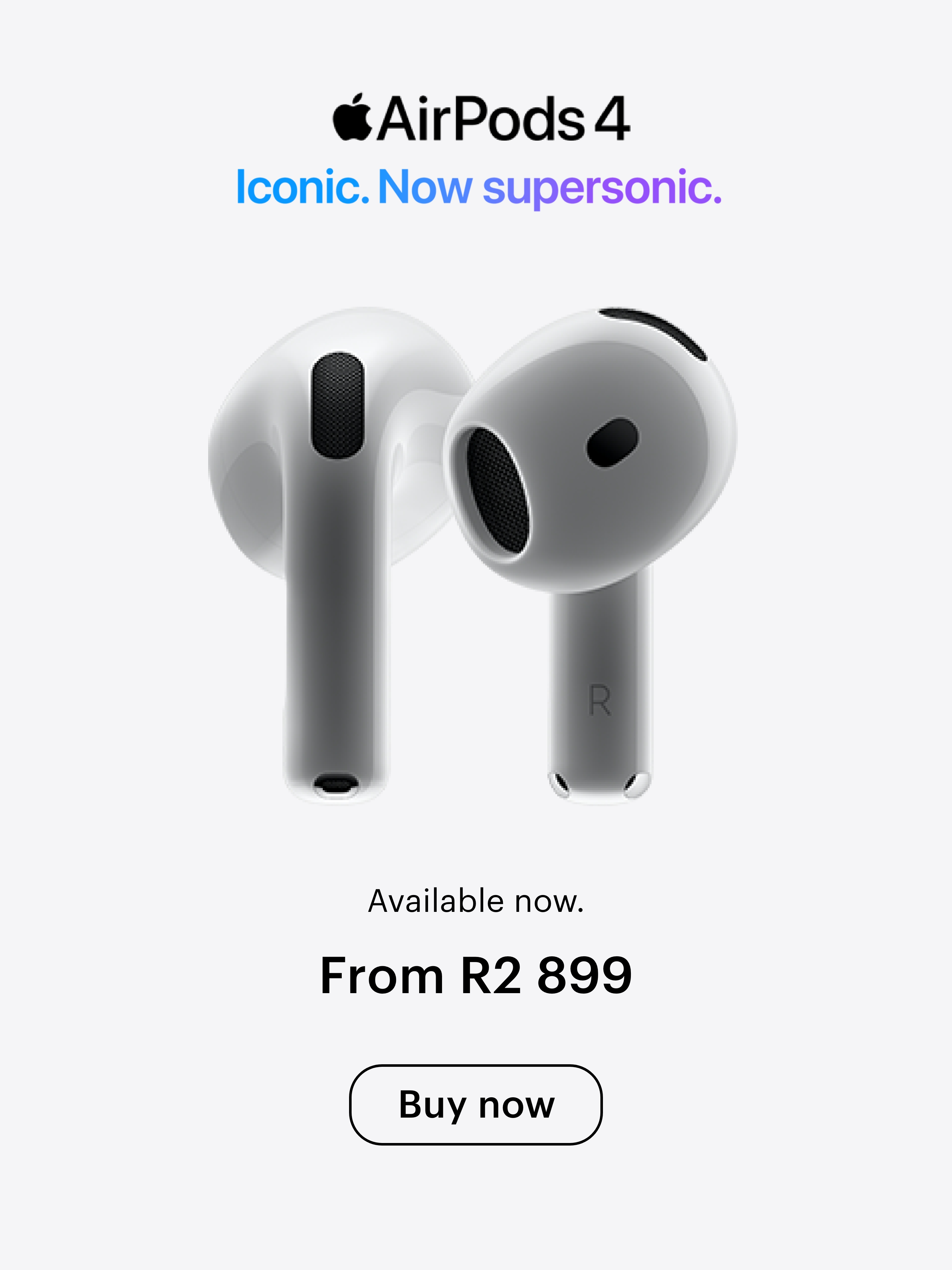 AirPods 4 Available