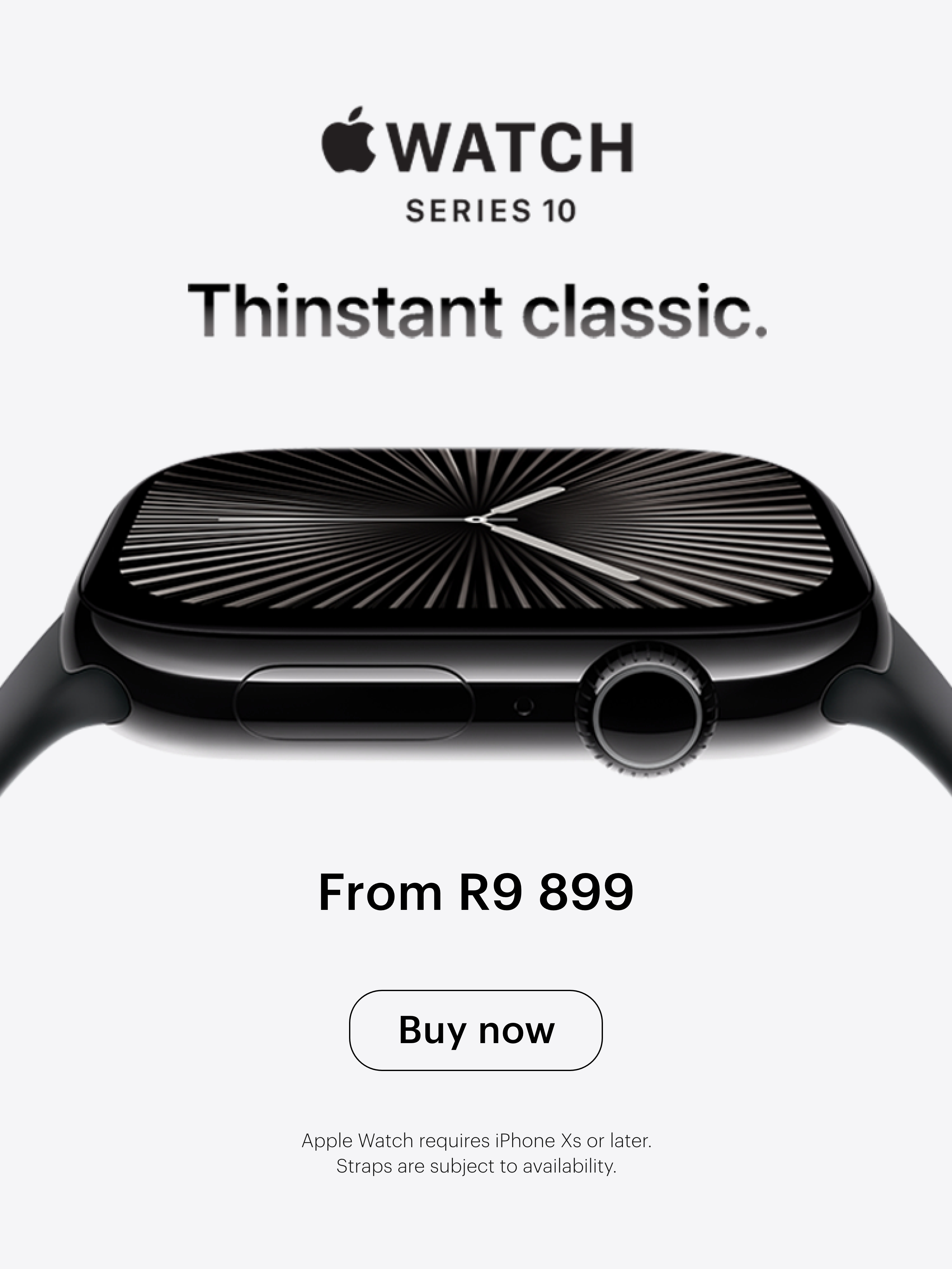 Apple Watch S10 Available